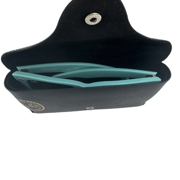 RARE Ray-Ban Tiffany Blue Wayfarer RB2140 952/40 50~22 3N  black case - Picture 15 of 16